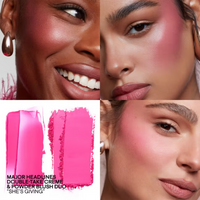 PATRICK TA Major Headlines Double-Take Crème and Powder Blush Duo