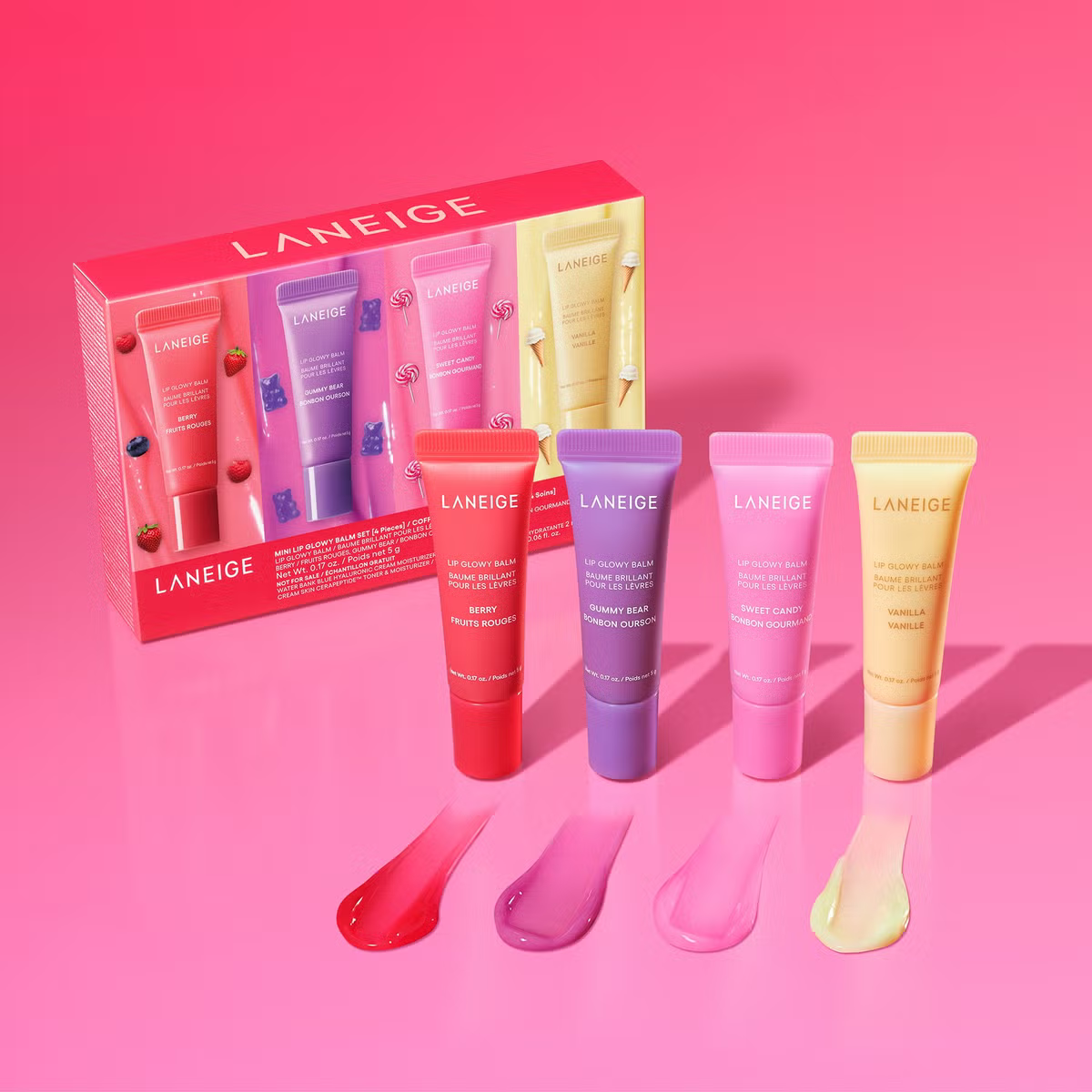 LANEIGE Mini Lip Glowy Balm Set