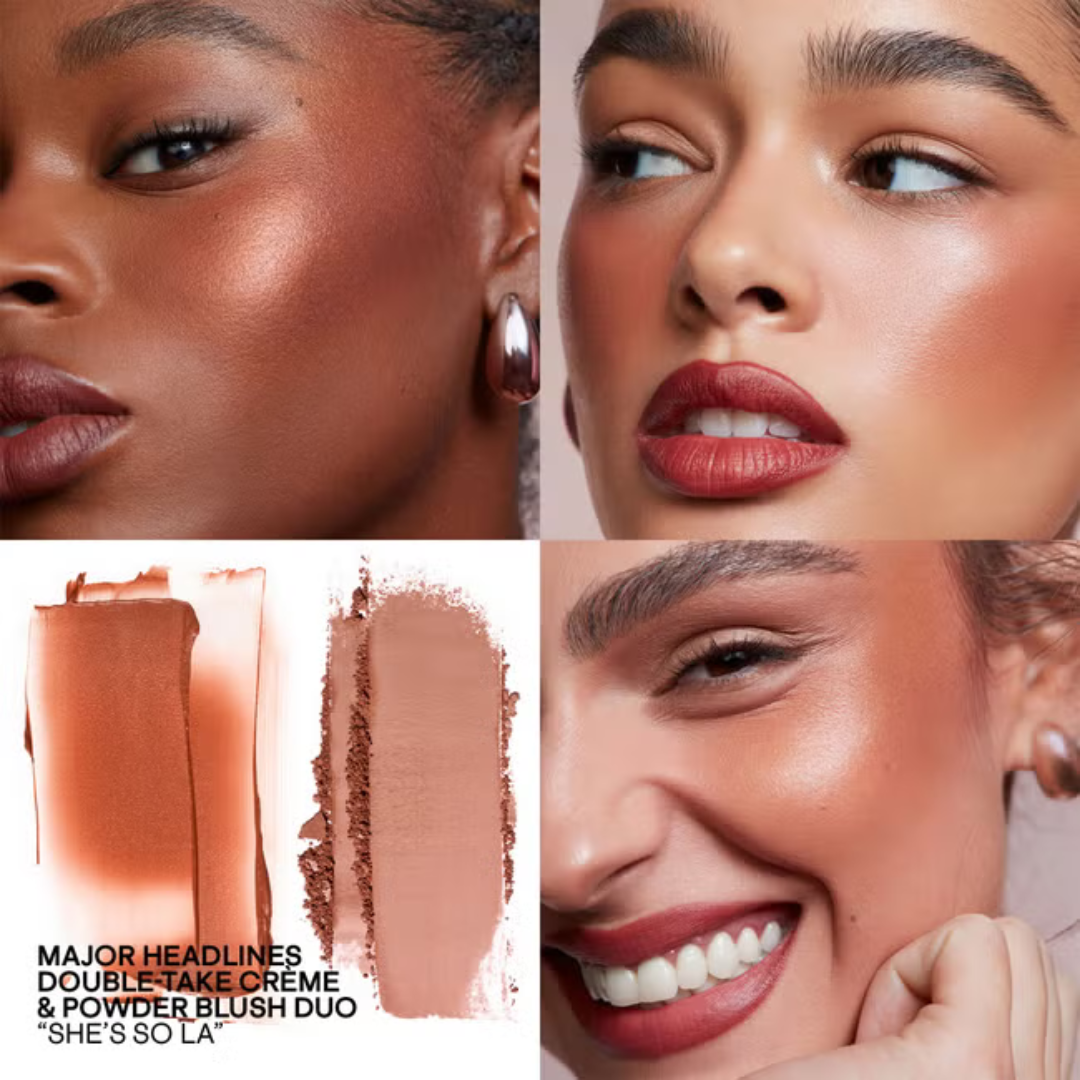 PATRICK TA Major Headlines Double-Take Crème and Powder Blush Duo