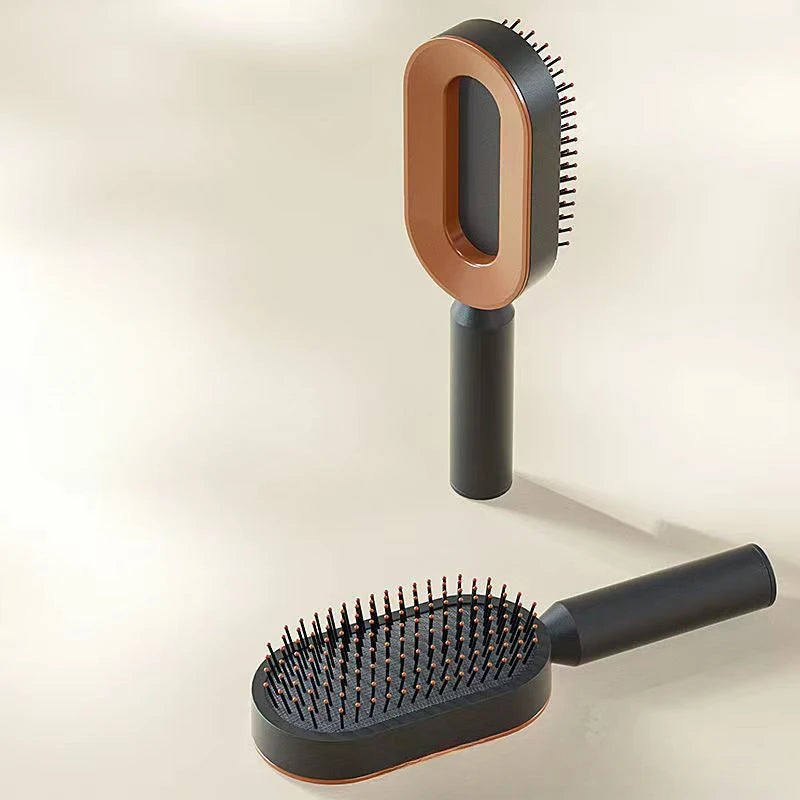 Self Cleaning Hairbrush