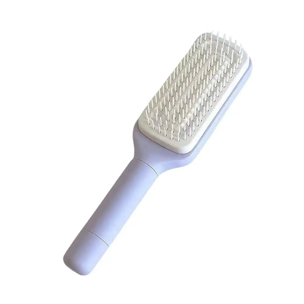 Self Cleaning Hair Brush One-key Cleaning Hair