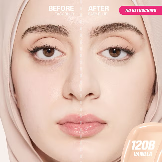 Huda Beauty Easy Blur Foundation - Silquea Beauty 
